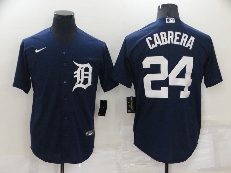 Men Detroit Tigers #24 Cabrera Blue Game Nike 2022 MLB Jersey->pittsburgh steelers->NFL Jersey